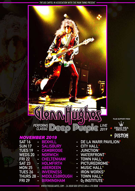 Glenn Hughes Tour 2019